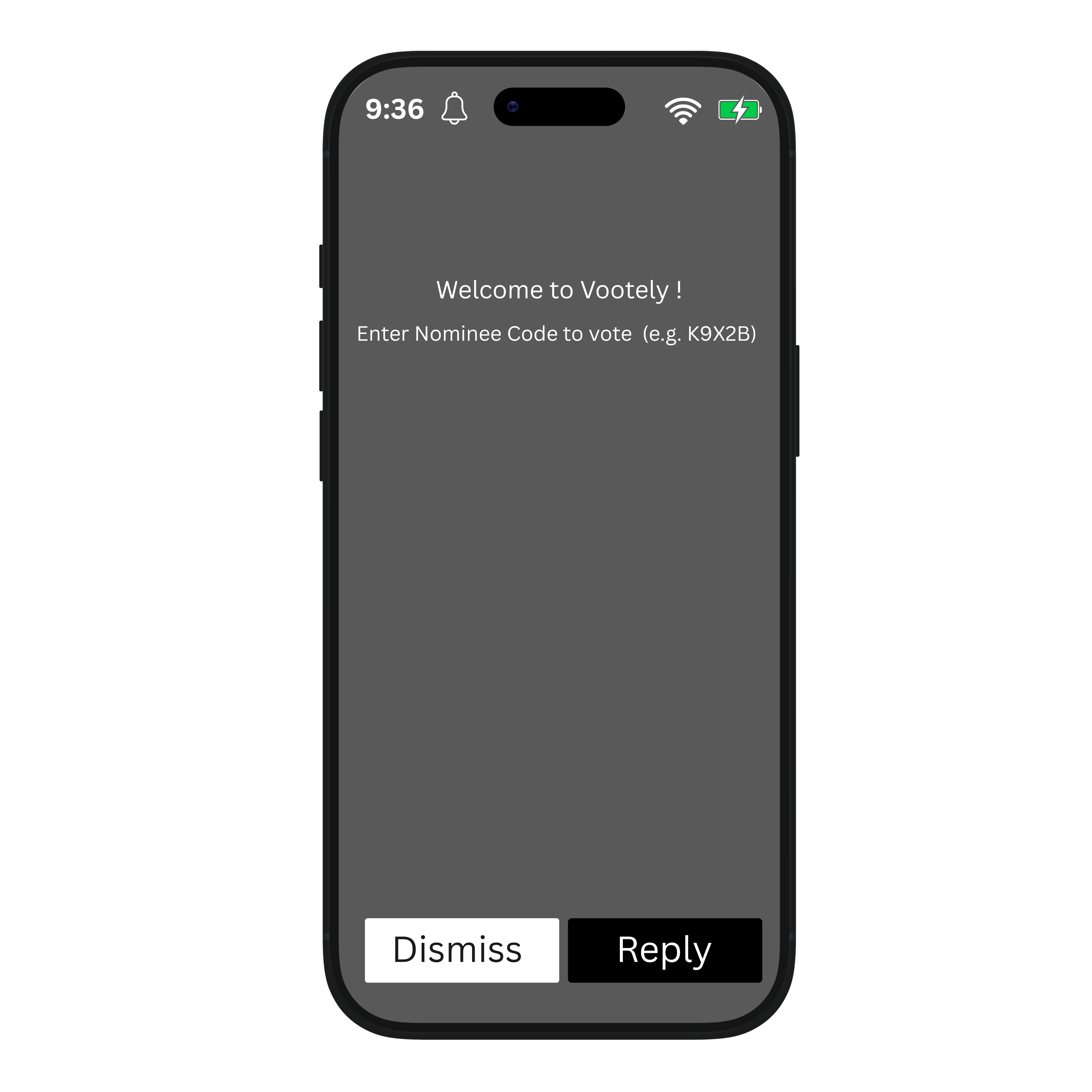 USSD Voting Flow on Mobile
